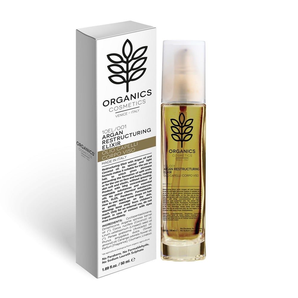 Argan Restructuring Elixir Olio Di Argan Olio Capelli Corpo E Viso