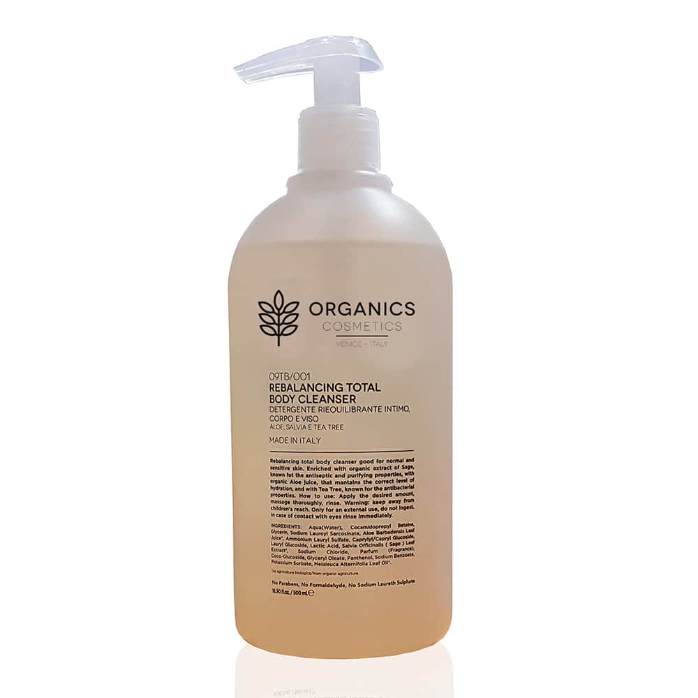 Rebalancing Total Body Cleanser Aloe Detergente Riequilibrante Intimo, Corpo E Viso