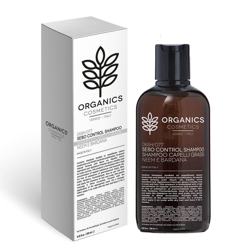 Sebo Control Shampoo Olio Di Neem Shampoo Capelli Grassi-1